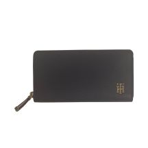 Tommy Hilfiger Saffiano Large Women's Wallet Black - AW0AW08507-CJM