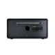 4. Sharp DR-450 Personal Digital Black Radio, Stainless Steel