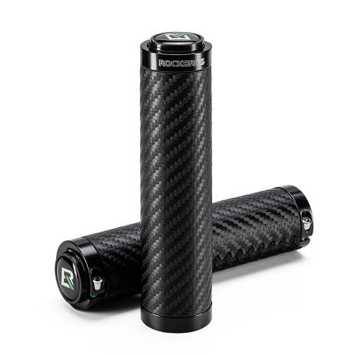 Rockbros Bike Grips Twisted Straight Anti-Slip Grips - Black