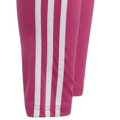 7. adidas Essentials Aerorady 3-Stripes High-Waisted Tights Jr HR5790 leggings