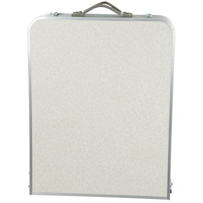 11. FOLDABLE CAMPING TABLE 120x47x70/62/54CM WITH WARDROBE 33x30x36CM