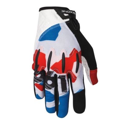 661 EVO II Gloves white red blue M