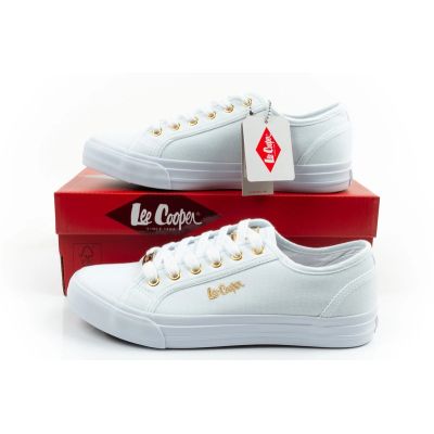 10. Lee Cooper women's sports shoes sneakers fashionable white comfortable