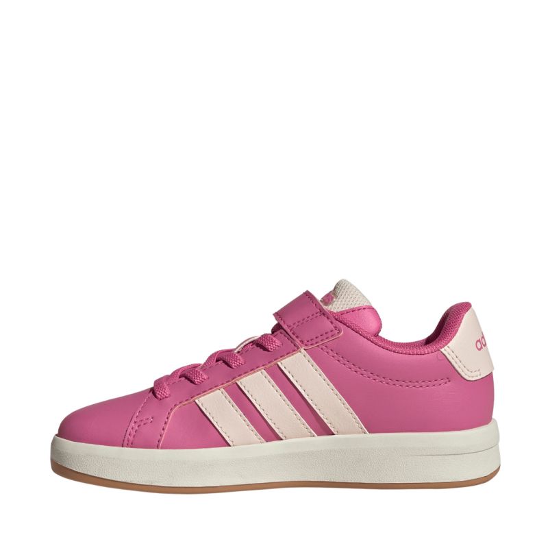 5. Adidas Grand Court 3.0 Pink Kids Shoes JP9370