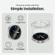 6. Tech-Protect Easy Set+ 2-Pack Tempered Glass for Samsung Galaxy Watch Ultra 40mm