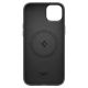 5. Spigen Silicone Fit Mag Case with MagSafe for iPhone 14 Plus - Black