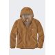 Carhartt Washed Duck Sherpa-Lined Jacket, Brown