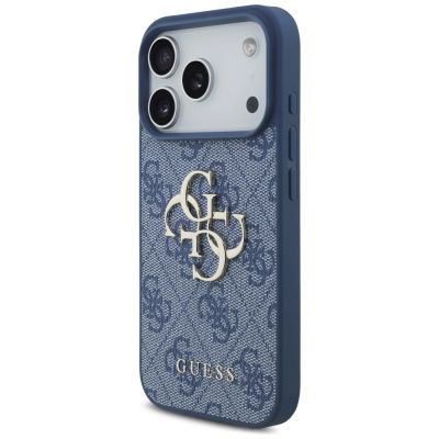 2. Guess 4G Big Logo Case for iPhone 17 Pro / 18 Pro - Blue