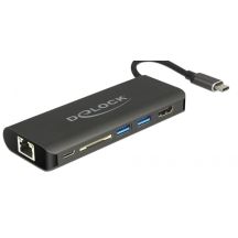 Delock - Docking station - USB-C 3.1 - HDMI - GigE