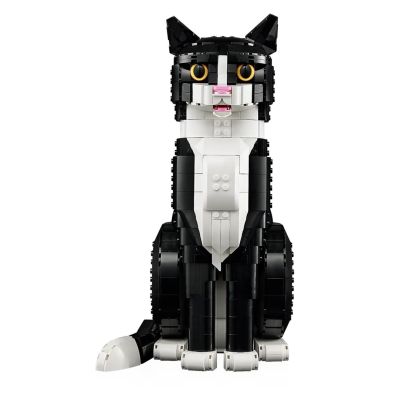 4. LEGO Ideas 21349 Black-and-White Cat