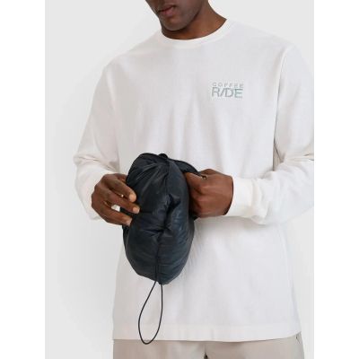 8. Men's sleeveless vest with stand-up collar 4F 4FWSS25TVJAM194-20S