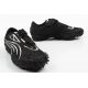 4. Puma Mostro Metallic women's sports shoes black with Velcro fashionable