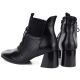 10. Women's insulated high-heeled ankle boots, black, Vinceza 58670