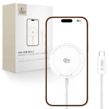 Tech-Protect A54 MagSafe 25W QI2.2 Wireless Charger - White