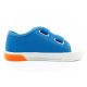 4. Leomil Sonic children's sports shoes, lightweight sneakers with Velcro, blue and red