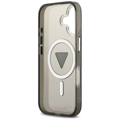 7. Guess IML Gradient Triangle Logo MagSafe case for iPhone 17 - black