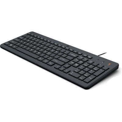 2. HP 150 Wired Keyboard Black 664R5AA