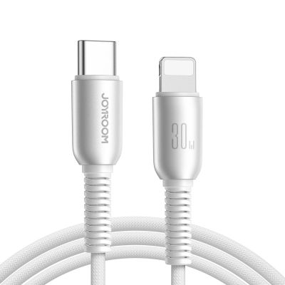 Joyroom S-A51 Cutting-Edge Series 30W USB-C - Lightning cable 1.2m - light gray
