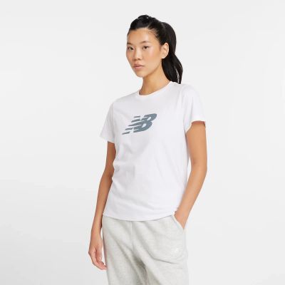 9. New Balance Sport Jersey Logo T-Shirt W WT43582WT
