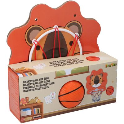 2. BASKETBALL BACKBOARD 40x30CM WITH LION BALL