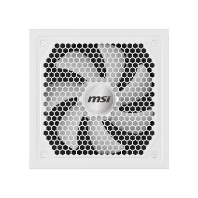 3. MSI MAG A1000GL PCIE5 WHITE Power Supply Module 1000W 24-pin ATX ATX White
