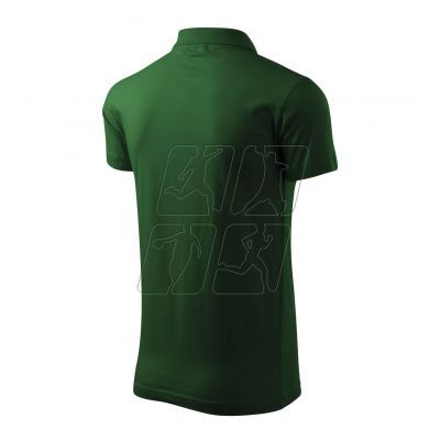 3. Malfini Single J. M MLI-20206 polo shirt bottle green