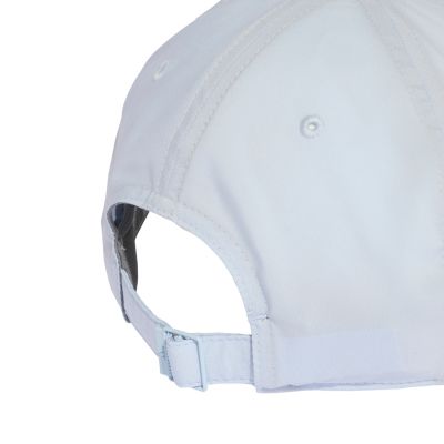 4. adidas New Logo Embroidered Baseball Cap, Blue KE8271