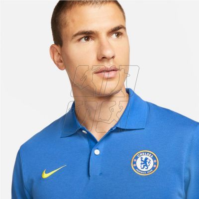 4. Nike Chelsea FC Men&#39;s Soccer Polo M DA2537-408 jersey