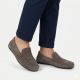 6. Men's leather moccasin shoes in taupe suedeFilippo MP923