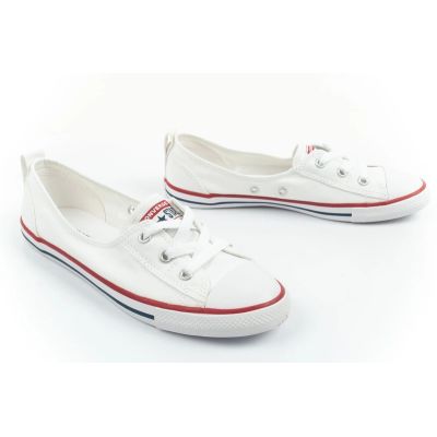 7. Converse women's Chuck Taylor All Star Ballet Lace sports shoes white
