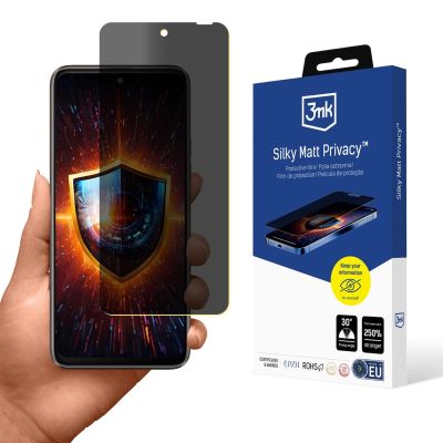 3mk Silky Matt Privacy™ matte privacy screen protector for HTC U23 Pro