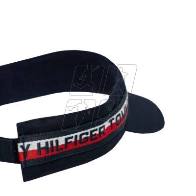 6. Tommy Hilfiger Corporate Logo Tape Visor Jr AU0AU00925