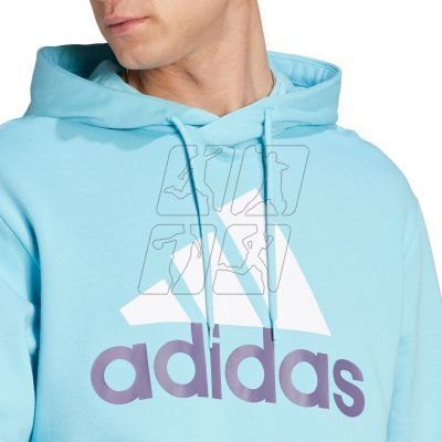 6. Adidas Essentials French Terry Big Logo Hoodie M IJ8588