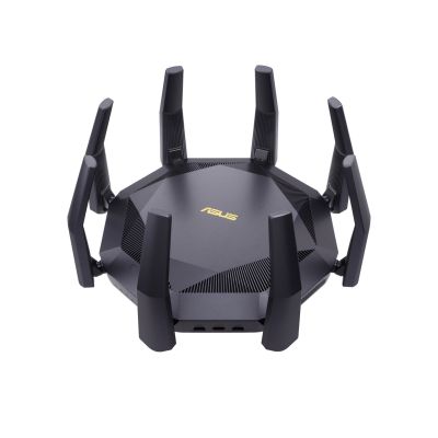 2. ASUS RT-AX89X AX6000 AiMesh Wireless Router Ethernet Dual-band (2.4 GHz/5 GHz) Black