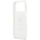 7. US Polo DH and Bottom Stripe Logo MagSafe Case for iPhone 17 Pro Max - White