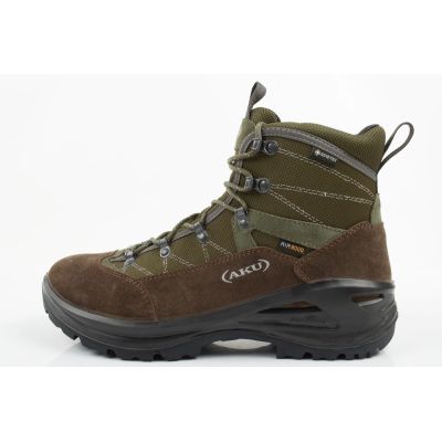 Aku Cimon Gore-tex Men's Leather Green Brown Hiking Shoes