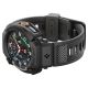6. Spigen Rugged Armor Pro Strap for Samsung Galaxy Watch 8 Classic 46mm - Matte Black