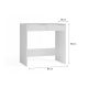 5. MARINAZ DESK 2S WHITE