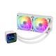 6. Enermax Aquafusion ADV 240mm RGB Liquid CPU Cooler White