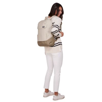3. Thule | Lithos | 20L Backpack | Fits up to 16" | Laptop Backpack | Pelican Grey/Faded Khaki