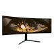 2. Arozzi Nova 49” Curved Computer Monitor 124.5 cm (49") 5120 x 1440 px Dual QHD LED Black