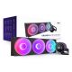 9. NZXT Kraken Elite 420 RGB Processor All-in-One Liquid Cooler 14cm Black 1 pc.