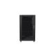 6. Lanberg FF01-6622-12B Rack Cabinet (22U; 19''; 1160 mm / 600 mm / 600 mm; floor-standing; Glass; 800 kg; black)
