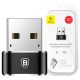 9. Baseus Mini USB-C to USB-A adapter - black