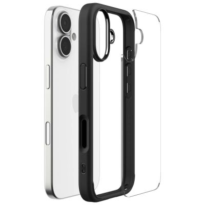 7. Spigen Ultra Hybrid Case for iPhone 17 - Matte Black