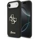 Guess Silicone Big 4G Script case for iPhone Air - black