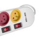 10. MACLEAN 4-OUTLET 2XUSB POWER STRIP MCE229W