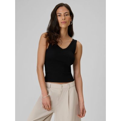Women's slim ribbed knit top 4F 4FRSS26TSLEF337-20S