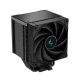 8. DeepCool AK500 ZERO DARK Processor Air Cooler 12cm Black