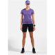 2. Women's Odlo F-DRY crew-neck short-sleeve T-shirt, purple